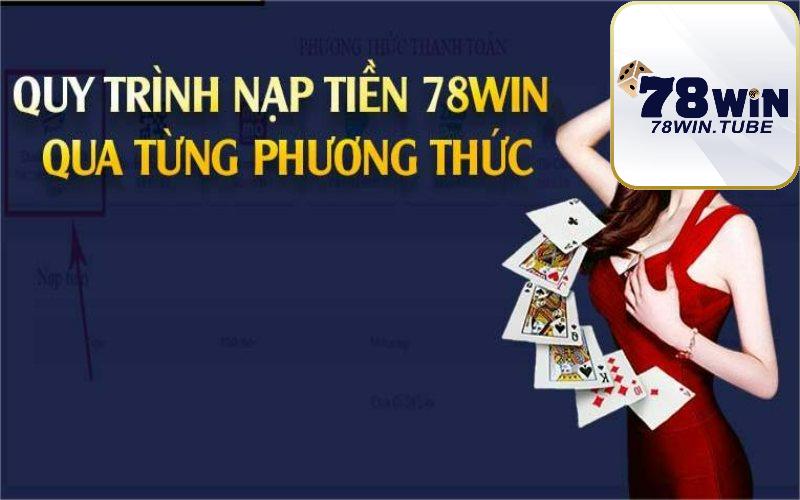 Thực hiện quy trình chuyển khoản nạp tiền